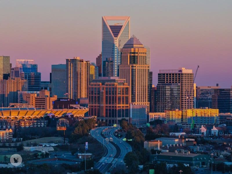Charlotte skyline